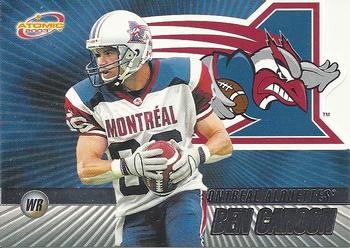 #49 Ben Cahoon - Montreal Alouettes - 2003 Pacific Atomic CFL Football