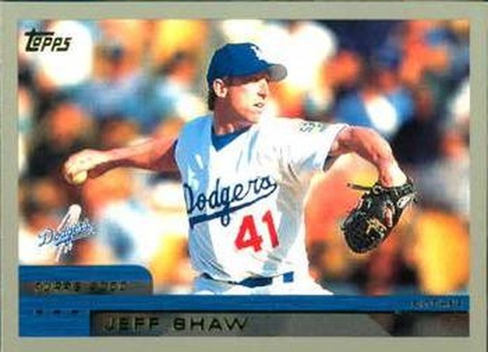 #49 Jeff Shaw - Los Angeles Dodgers - 2000 Topps Baseball