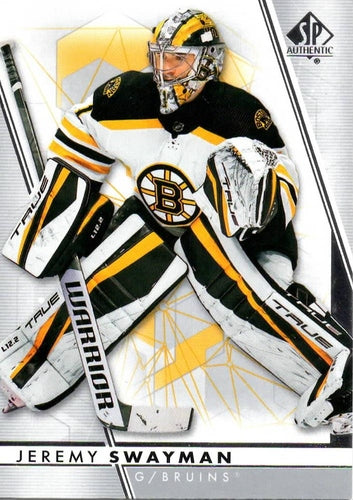 #49 Jeremy Swayman - Boston Bruins - 2022-23 SP Authentic Hockey