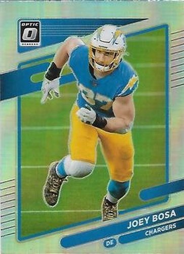 #49 Joey Bosa - Los Angeles Chargers - 2021 Donruss Optic - Holo Football