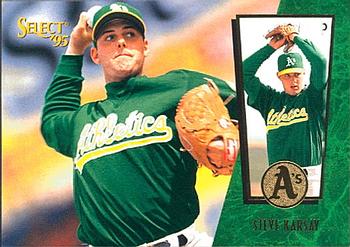 #49 Steve Karsay - Oakland Athletics - 1995 Select Baseball