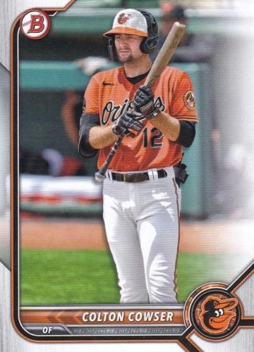 #BP-49 Colton Cowser - Baltimore Orioles - 2022 Bowman - Prospects Baseball