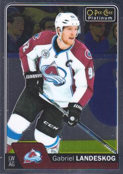 #49 Gabriel Landeskog - Colorado Avalanche - 2016-17 O-Pee-Chee Platinum Hockey