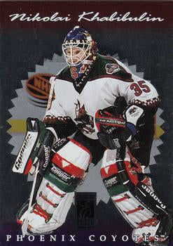 #49 Nikolai Khabibulin - Phoenix Coyotes - 1996-97 Donruss Elite Hockey