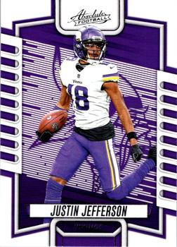 #49 Justin Jefferson - Minnesota Vikings - 2023 Panini Absolute Football