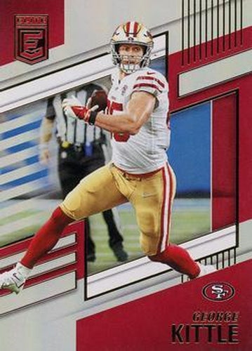 #49 George Kittle - San Francisco 49ers - 2022 Donruss Elite Football