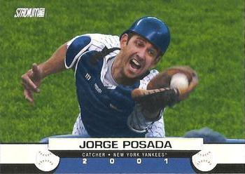 #49 Jorge Posada - New York Yankees - 2001 Stadium Club Baseball