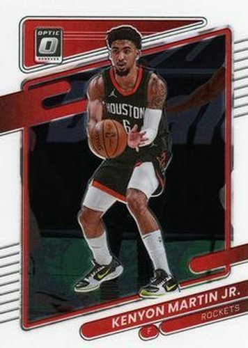#49 Kenyon Martin Jr. - Houston Rockets - 2021-22 Donruss Optic Basketball