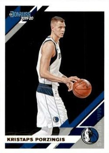 #49 Kristaps Porzingis - Dallas Mavericks - 2019-20 Donruss Basketball