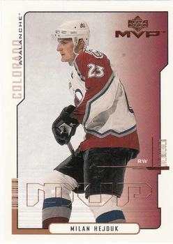 #49 Milan Hejduk - Colorado Avalanche - 2000-01 Upper Deck MVP Hockey