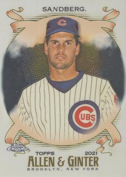 #49 Ryne Sandberg - Chicago Cubs - 2021 Topps Allen & Ginter Chrome Baseball