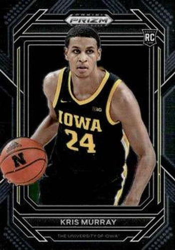#49 Kris Murray - Iowa Hawkeyes - 2023 Panini Prizm Draft Picks Basketball