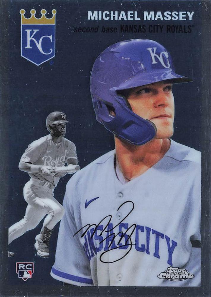#49 Michael Massey - Kansas City Royals - 2023 Topps Chrome Platinum Anniversary Baseball