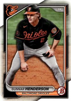 #49 Gunnar Henderson - Baltimore Orioles - 2024 Bowman Baseball