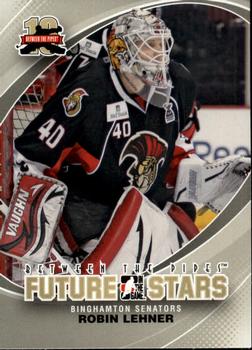 #49 Robin Lehner - Binghamton Senators - 2011-12 In The Game Between The Pipes Hockey