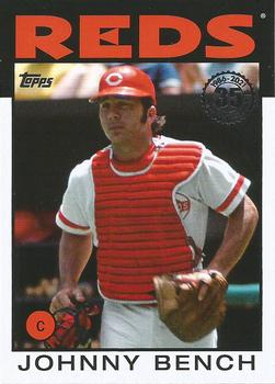 #86B-49 Johnny Bench - Cincinnati Reds - 2021 Topps - 1986 Topps Baseball 35th Anniversary Series One Baseball