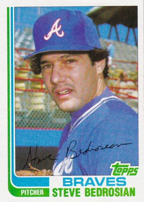 #4T Steve Bedrosian - Atlanta Braves - 1982 Topps Traded Baseball