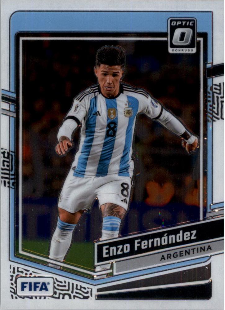#4 Enzo Fernández - Argentina - 2023-24 Donruss - Optic Soccer