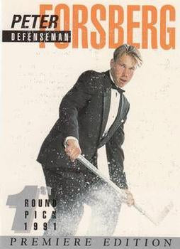 #4 Peter Forsberg - 1991 Arena Draft Picks Hockey