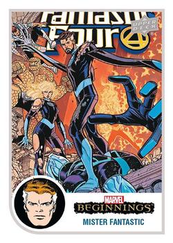#4 Mister Fantastic - 2022 Upper Deck Marvel Beginnings