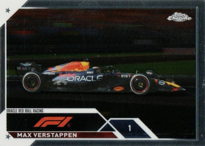 #4 Max Verstappen - Oracle Red Bull Racing - 2023 Topps Chrome Formula 1 Racing