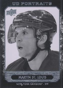 #P-4 Martin St. Louis - New York Rangers - 2014-15 Upper Deck - UD Portraits Hockey