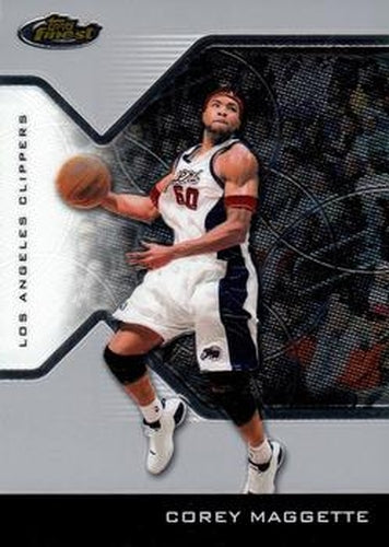 #4 Corey Maggette - Los Angeles Clippers - 2004-05 Finest Basketball