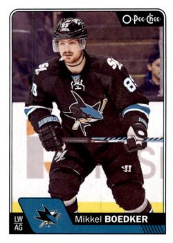 #664 Mikkel Boedker - San Jose Sharks - 2016-17 O-Pee-Chee Update Hockey