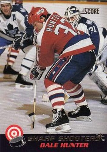 #4 Dale Hunter - Washington Capitals - 1992-93 Score - Sharp Shooters Hockey
