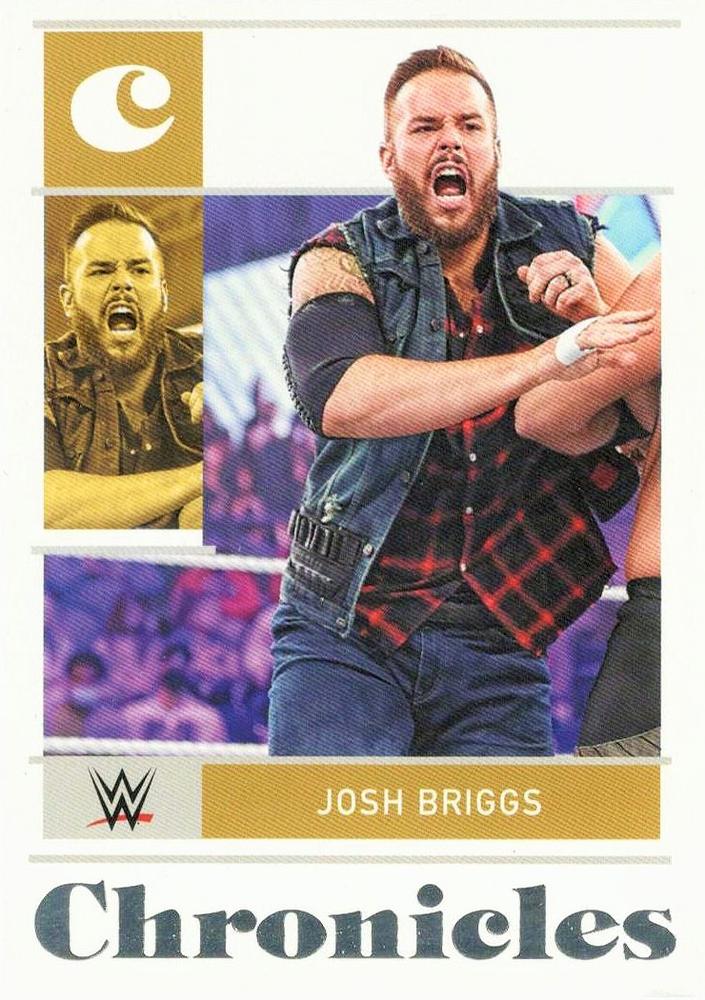 #4 Josh Briggs - 2022 Panini Chronicles WWE Wrestling