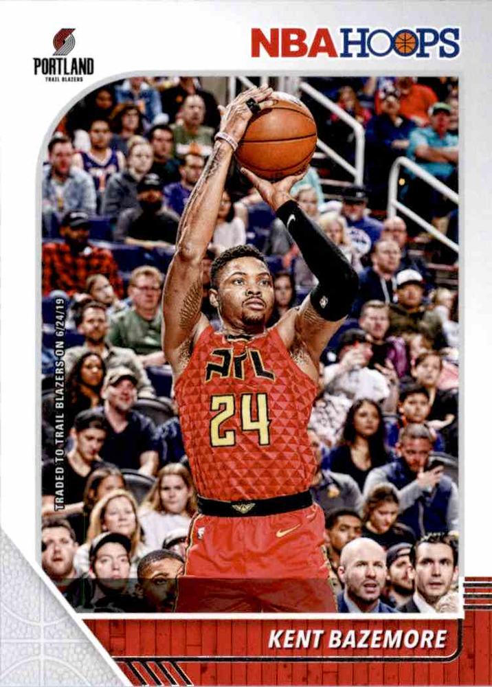 #4 Kent Bazemore - Portland Trail Blazers - 2019-20 Hoops Basketball