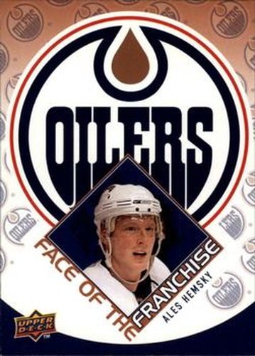 #FF4 Ales Hemsky - Edmonton Oilers - 2009-10 Upper Deck - Face of the Franchise Hockey