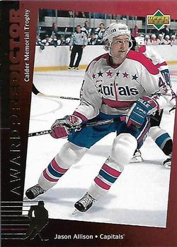 #C4 Jason Allison - Washington Capitals - 1994-95 Upper Deck - Predictors Canadian Gold Exchange Hockey