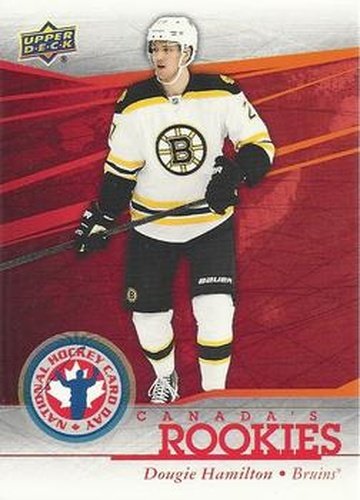 #NHCD 4 Dougie Hamilton - Boston Bruins - 2014 Upper Deck National Hockey Card Day Canada Hockey