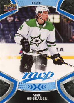 #4 Miro Heiskanen - Dallas Stars - 2021-22 Upper Deck MVP - Blue Hockey