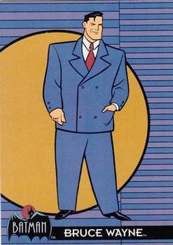 #4 Bruce Wayne - 1993 Topps Batman The Animated Series