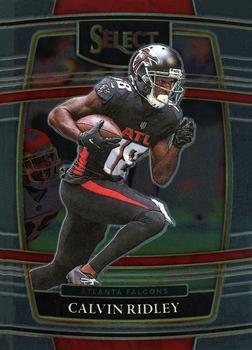 #4 Calvin Ridley - Atlanta Falcons - 2021 Panini Select - Black and Gold Prizm Die Cut Football