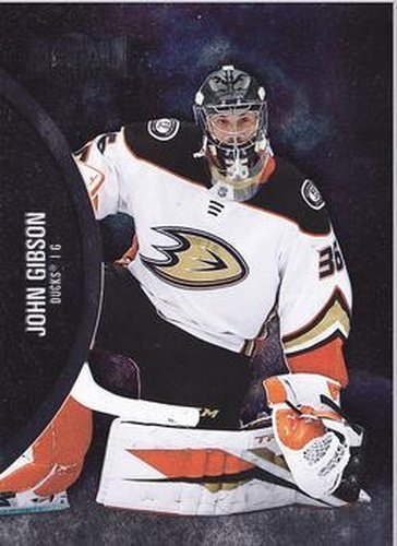 #4 John Gibson - Anaheim Ducks - 2021-22 Skybox Metal Universe Hockey