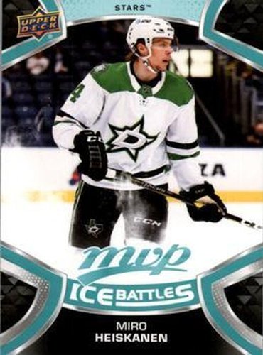 #4 Miro Heiskanen - Dallas Stars - 2021-22 Upper Deck MVP - Ice Battles Hockey