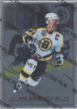 #4 Ray Bourque - Boston Bruins - 1996-97 Leaf Preferred - Steel Hockey