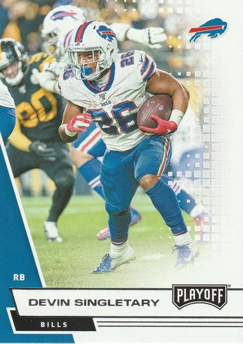 #4 Devin Singletary - Buffalo Bills - 2020 Panini Playoff Football