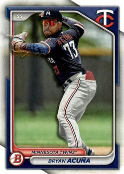 #BP-4 Bryan Acuna - Minnesota Twins - 2024 Bowman - Prospects Baseball