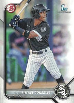#BP-4 Misael Gonzalez - Chicago White Sox - 2022 Bowman - Prospects Baseball