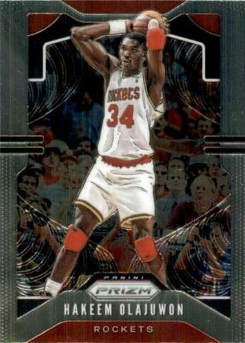 #4 Hakeem Olajuwon - Houston Rockets - 2019-20 Panini Prizm Basketball