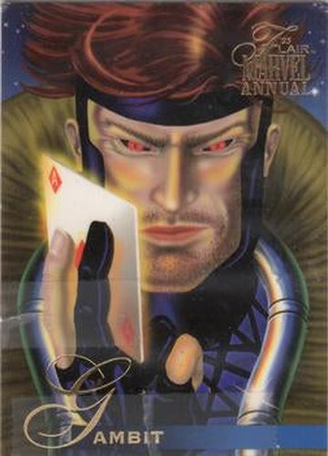 #4 Gambit - 1995 Flair Marvel Annual