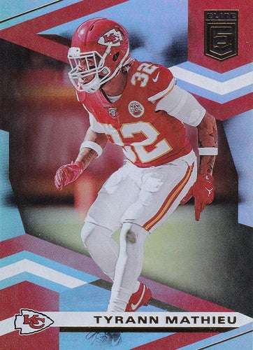 #4 Tyrann Mathieu - Kansas City Chiefs - 2020 Donruss Elite Football