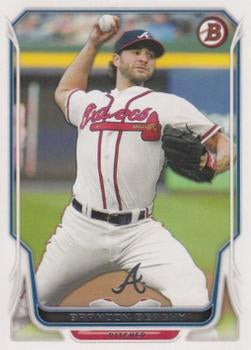 #4 Brandon Beachy - Atlanta Braves - 2014 Bowman Baseball