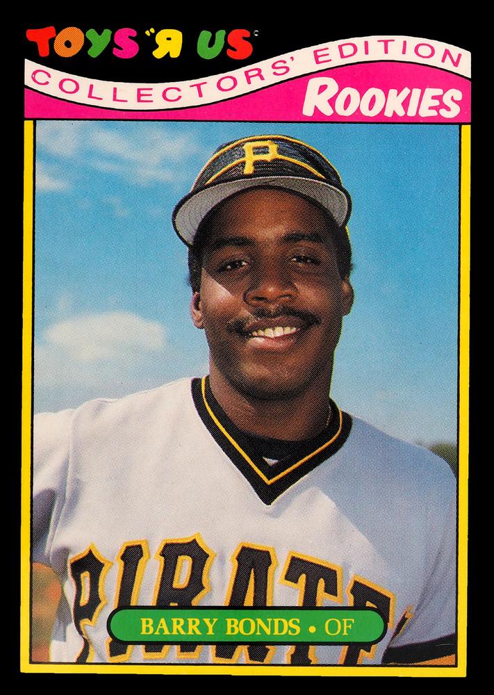 #4 Barry Bonds - Pittsburgh Pirates - 1987 Topps Toys "R" Us Rookies Baseball