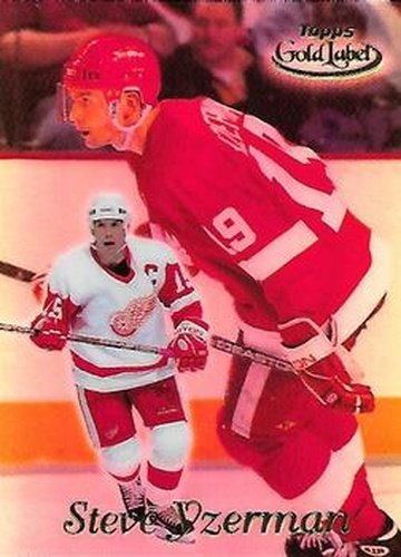 #4 Steve Yzerman - Detroit Red Wings - 1999-00 Topps Gold Label Hockey
