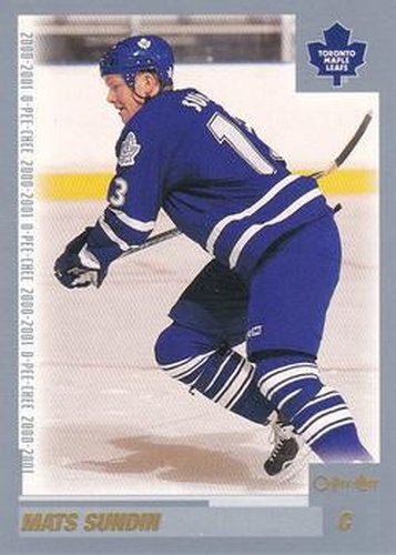 #4 Mats Sundin - Toronto Maple Leafs - 2000-01 O-Pee-Chee Hockey